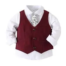 Kids Waistcoat Suit