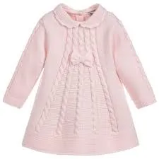Knitted Girls Frock