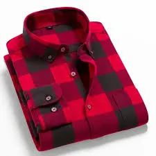 Men Check Shirt