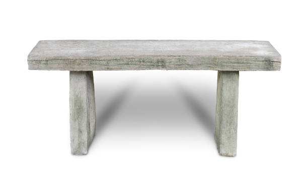 Stone Garden Bench