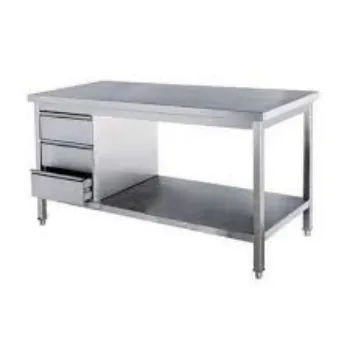 Polished Stainless Steel Table
