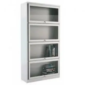 Long Durable Steel Bookshelf