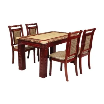 Comfortable Cane Dining Set