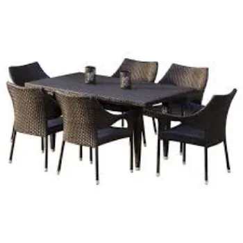 Eco Friendly Cane Dining Set