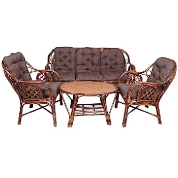 Eco Friendly Cane Sofa Set