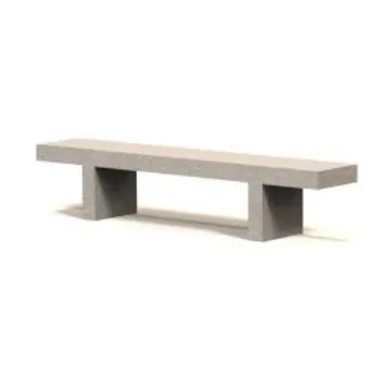 Rectangle Concrete Bench