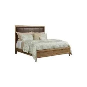 Durable Leather Bed