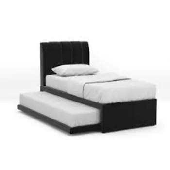 Single Leather Bed