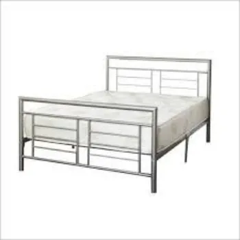 Modern Silver Bed
