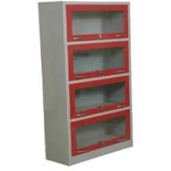 Polished Steel Bookshelf