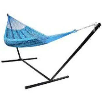 Blue Woven Hammock