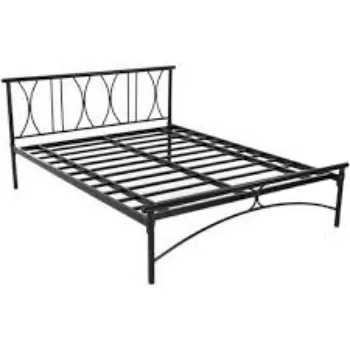 Comfortable Wrought Iron Double Bed