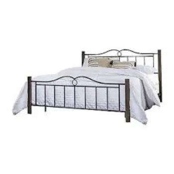 Modern Wrought Iron Double Bed