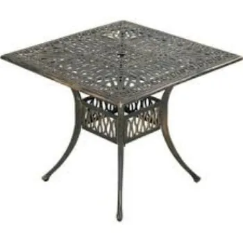 Square Wrought Iron Table