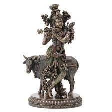 Bronze Krishna Statue 