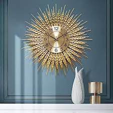 Haloeura Sunburst Wall Clock