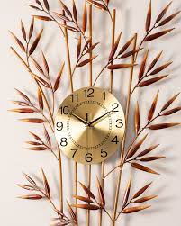 Ferned - Sculptural Metal Wall Clock