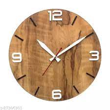 Wooden Wall Clock 