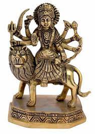 Brass Durga Statue 