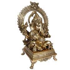 Metal Ganesha Statue 