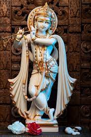 Marble Krishna Statue 