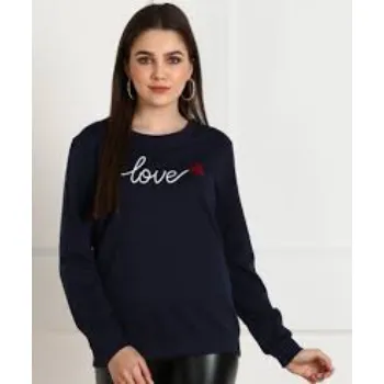 Pantaloons Full Sleeve Printed Women Sweatshirt