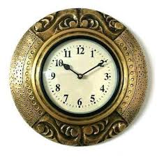 Golden Antique Clock 