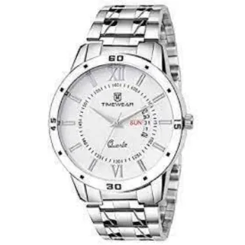 Silver Chain Watch 