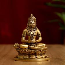 Brass Hanuman Statue 