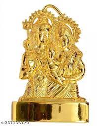 Shiv Pariwar idol Golden Color