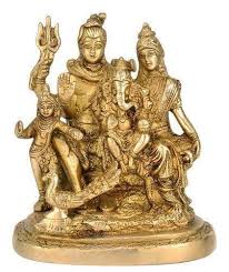Brass God Shiva Statue