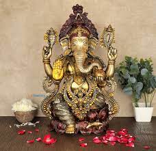 Brass Ganesha Statue