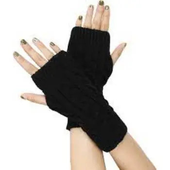 Knitted Woolen Warm Fingerless Gloves