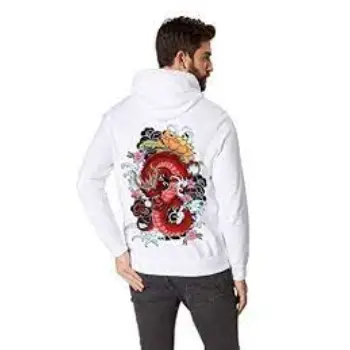 VLAM Graphic Printed Dragon Stylish Winter Unisex Hoodie