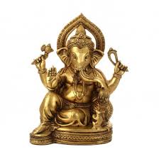 Brass Ganesha Statue 