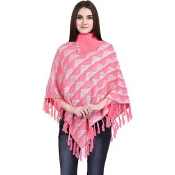 eWools Women Ladies Girls Winter Wear Woolen Poncho