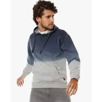 Colour-block Hooded Sweatshirt