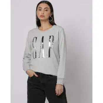 Logo Print Crew Neck Sweatshirt
