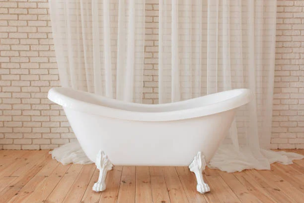 Acrylic Bathtub White Color 