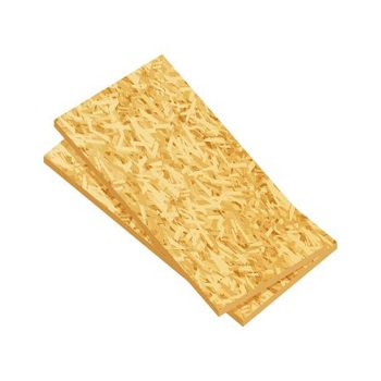 Non Polished Fiber Board Panel