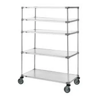 Shiny Finish Stainless Steel Shelves