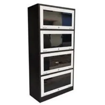 Shiny Finish Steel Bookshelf