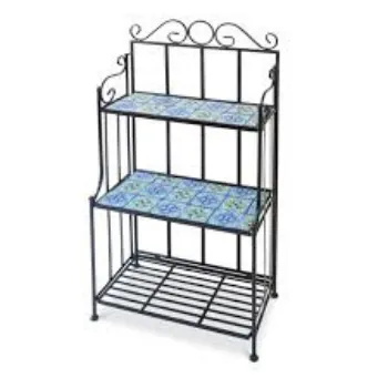 Long Durable Wrought Iron Rack