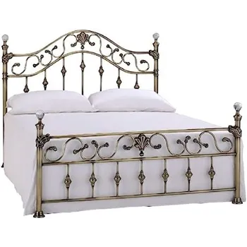 Non Foldable Brass Bed