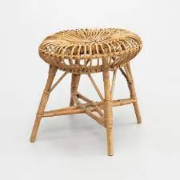Modern Cane Stool