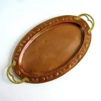Shiny Finish Copper Tray