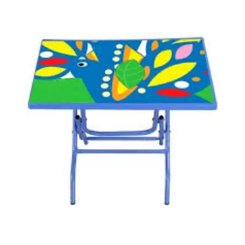 Blue Folding Baby Table
