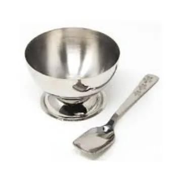 Steel Ice Cream Bowl