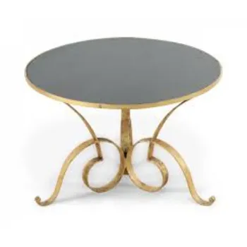Round Iron Coffee Table