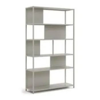 Long Durable Metal Bookshelf